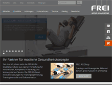 Tablet Screenshot of frei-ag.de